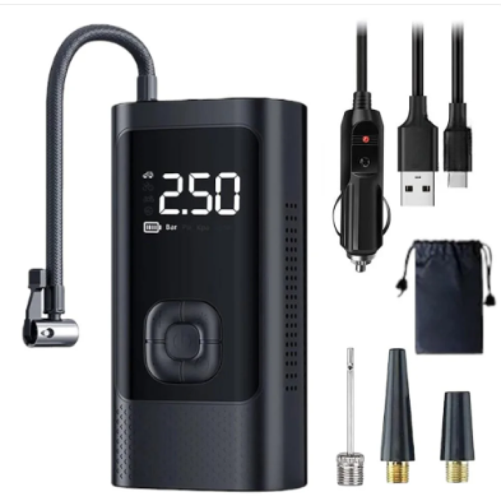 PowerBank: "Compresor de Aire Portátil inalambrico"