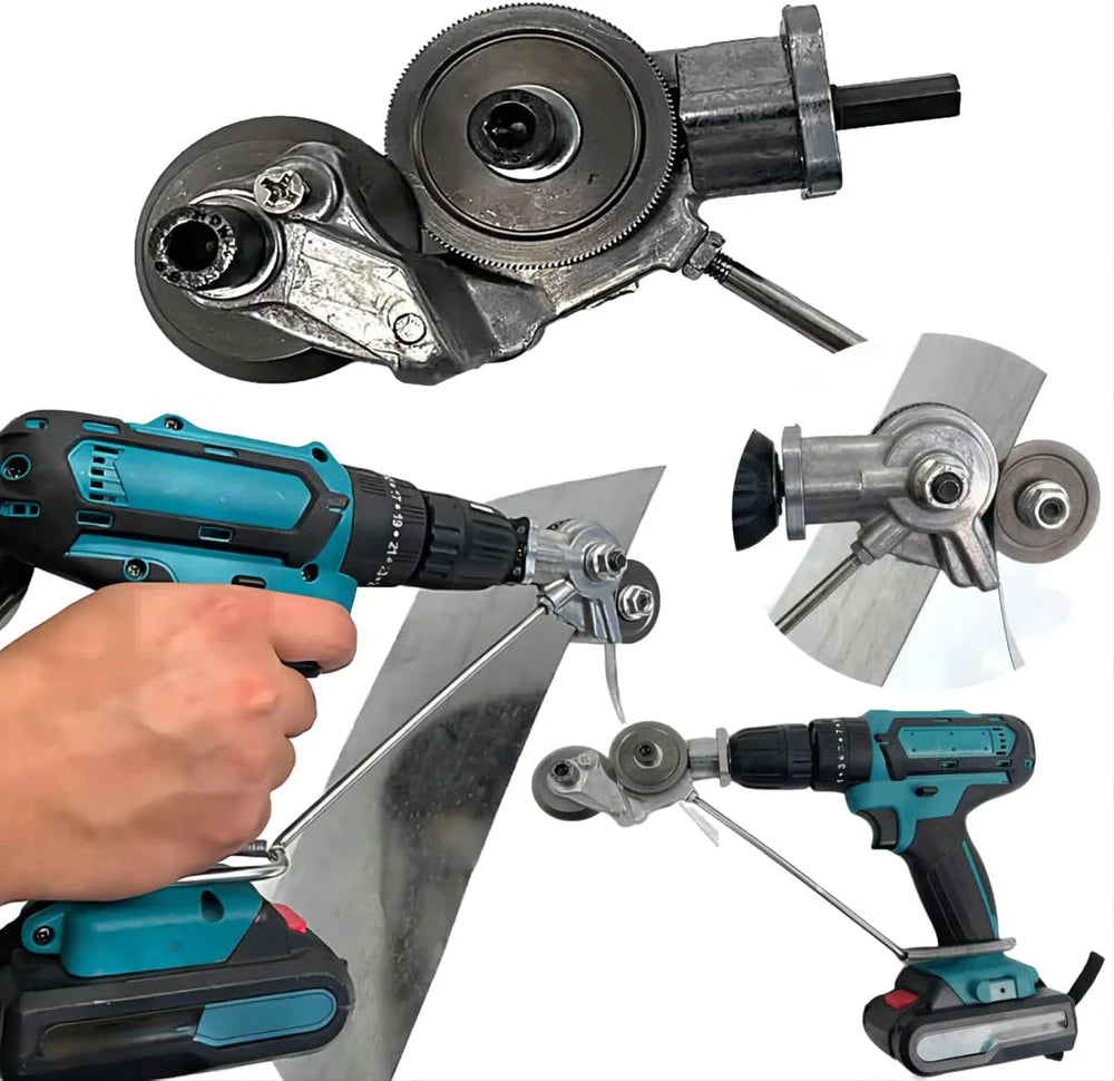 MetalBlade Adapt – Adaptador de Corte Circular – Transforma tu taladro en una herramienta de corte en 30 segundos