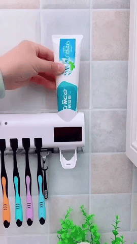 GermFree Stand:"Soporte Esterilizador de Cepillos"