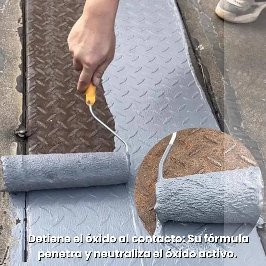 Pintura Antióxido Epoxi – Sella el óxido – Protege tu metal hasta por 12 meses con una sola aplicación