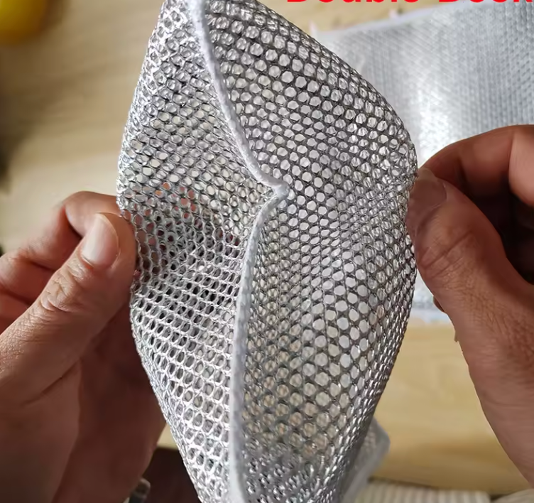 Shine & Scrub Kit: "Paño Aluminio Quita Grasa + 4 Unidades de Regalo".
