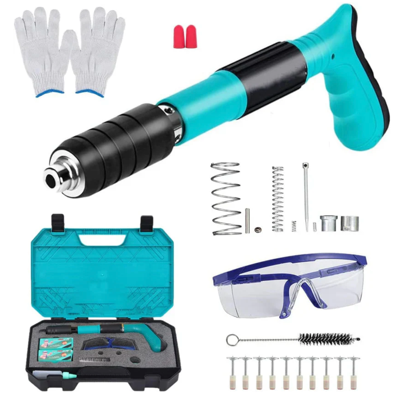 NailBlaster: Pistola Manual De Clavos".