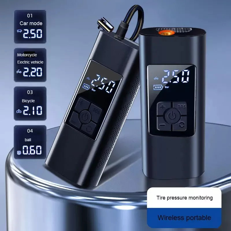PowerBank: "Compresor de Aire Portátil inalambrico"