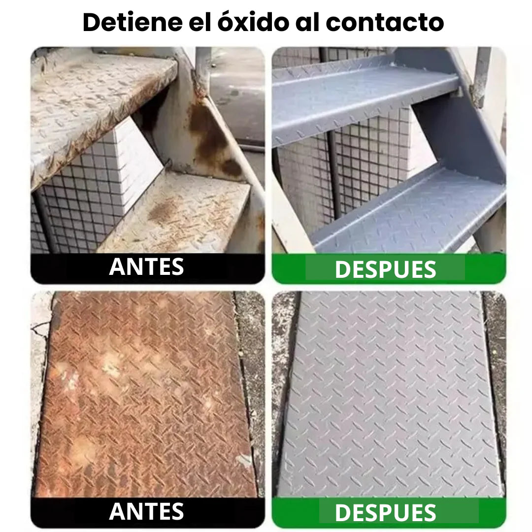 Pintura Antióxido Epoxi – Sella el óxido – Protege tu metal hasta por 12 meses con una sola aplicación