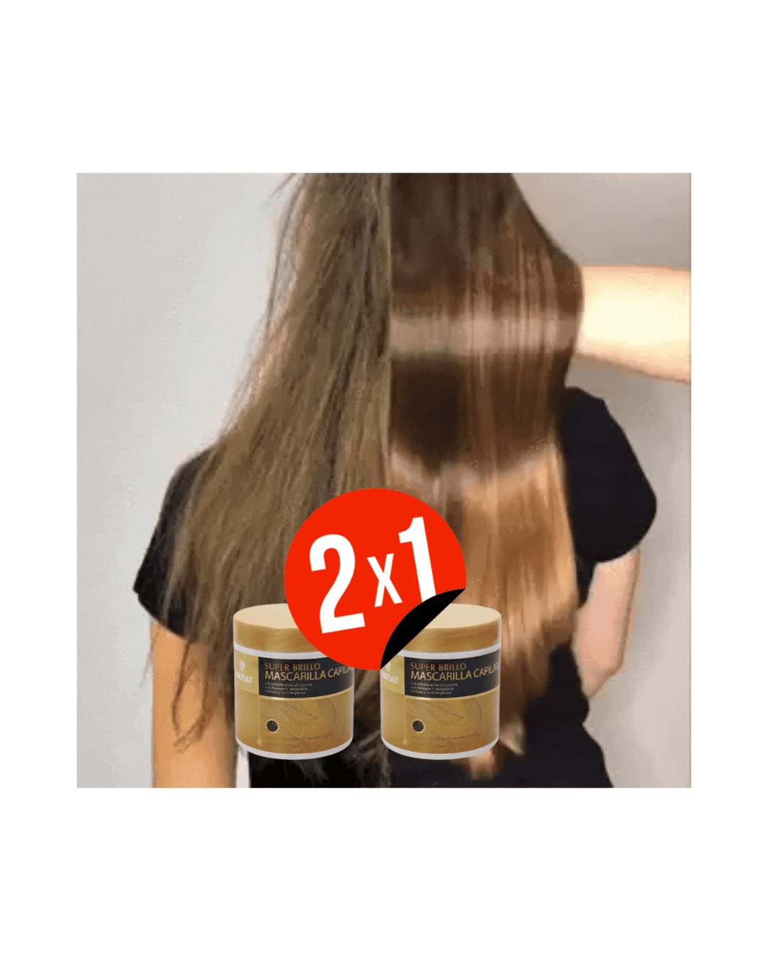 MASCARILLA CAPILAR SUPER BRILLO 2 x 1 🎁