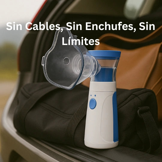 Nebulizador Portátil - Alivia la Respiración - Tranquilidad Respiratoria para tu Hijo en Menos de 5 Minutos