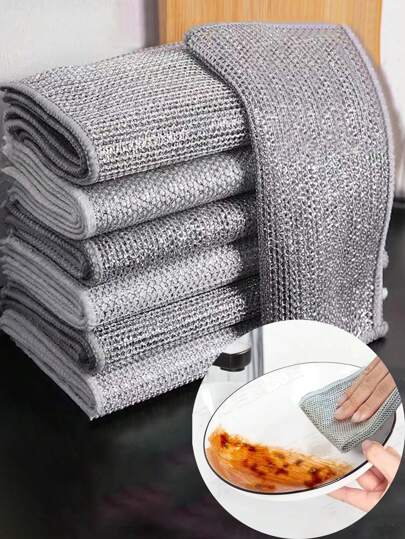 Shine & Scrub Kit: "Paño Aluminio Quita Grasa + 4 Unidades de Regalo".