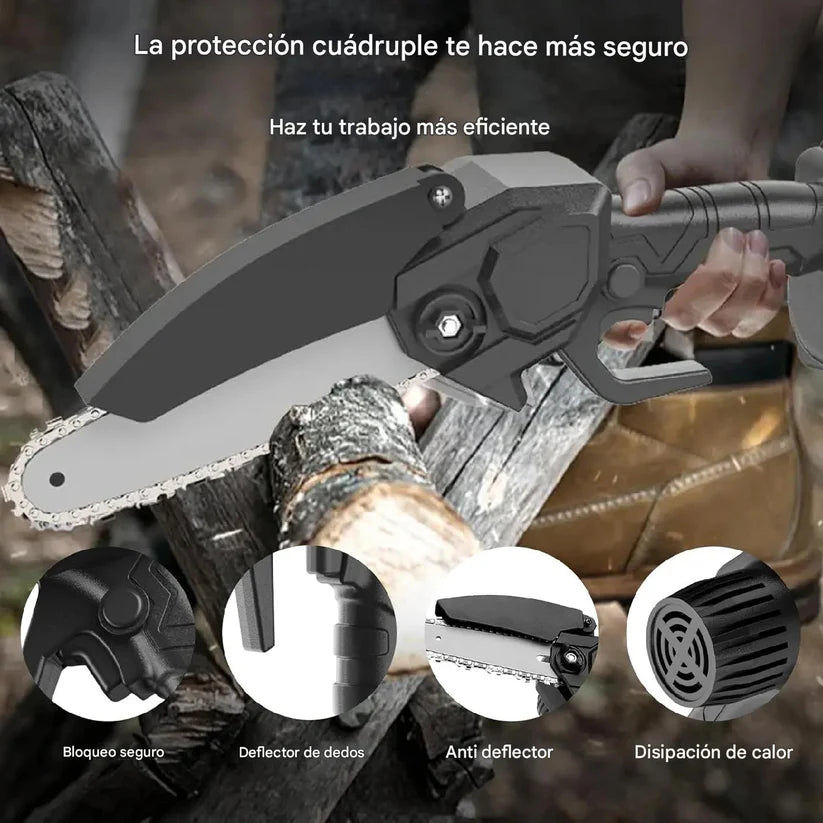 Mini Motosierra Portátil 50% de Descuento