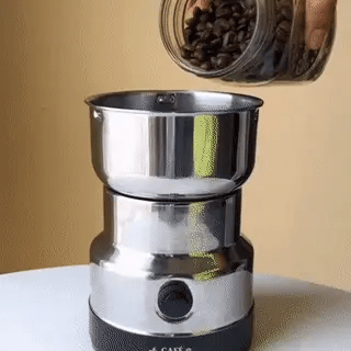 GrindX:"Molino Electrico De Cafe y Granos"