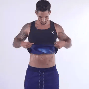 SaunaSculpt:"Camiseta Moldeadora de Hombre"