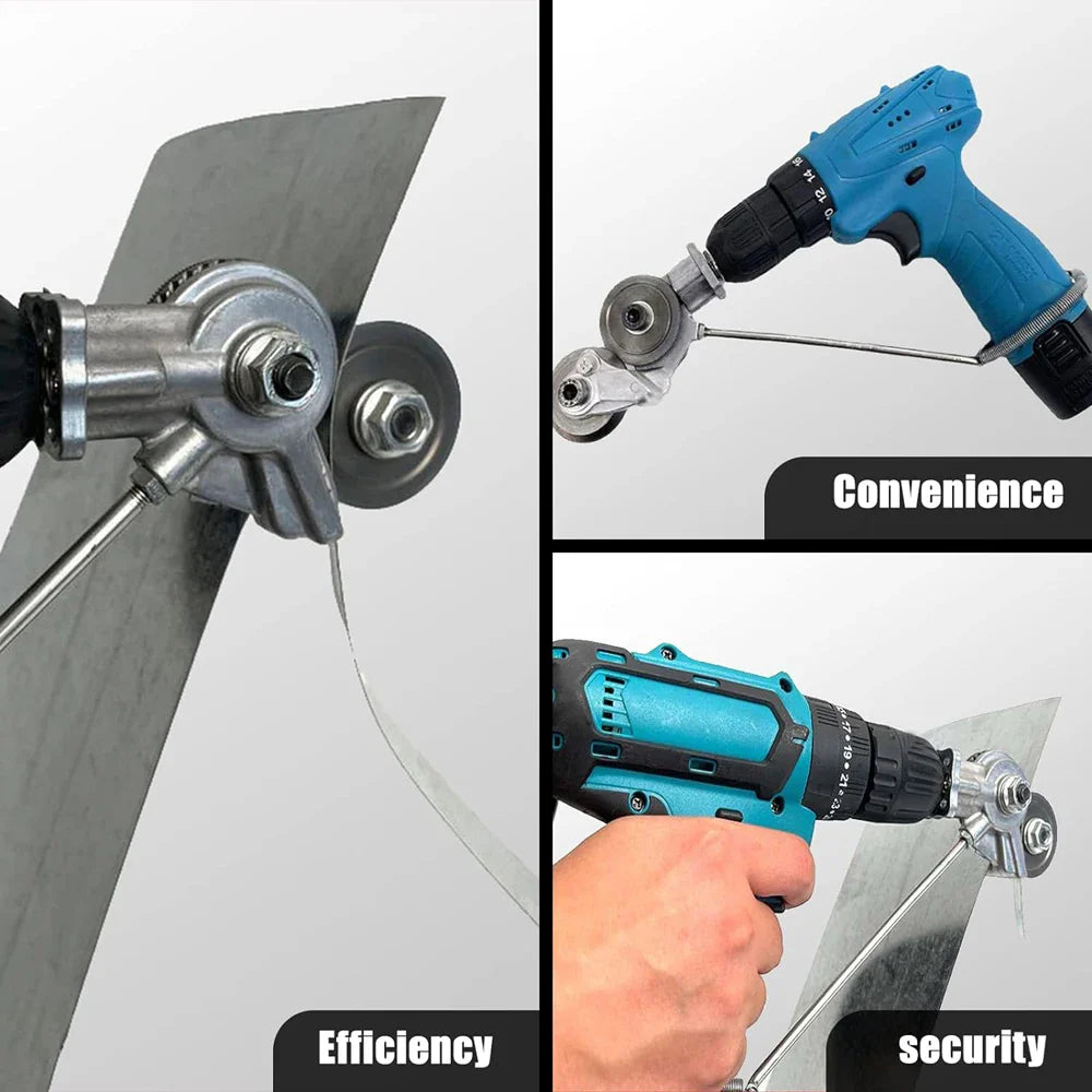 MetalBlade Adapt – Adaptador de Corte Circular – Transforma tu taladro en una herramienta de corte en 30 segundos