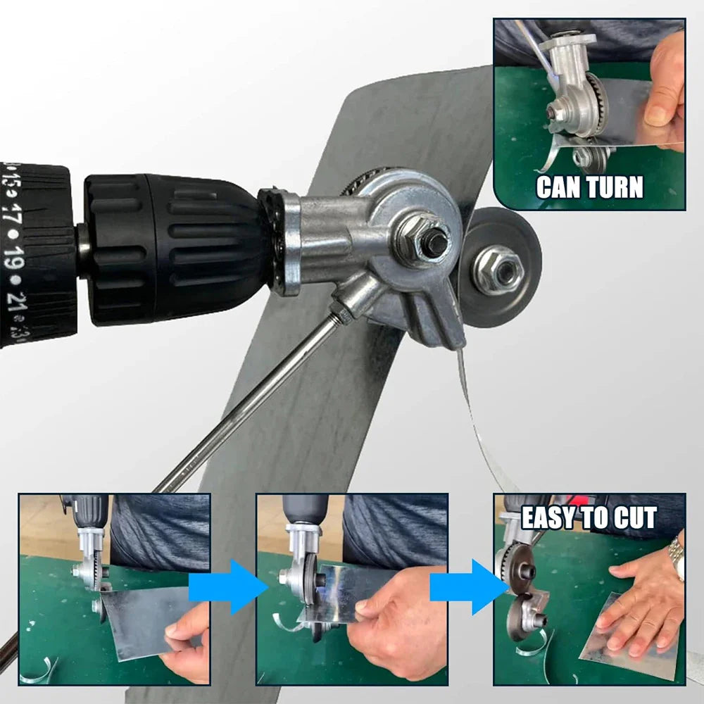 MetalBlade Adapt – Adaptador de Corte Circular – Transforma tu taladro en una herramienta de corte en 30 segundos