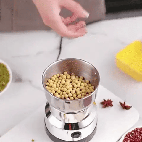 GrindX:"Molino Electrico De Cafe y Granos"