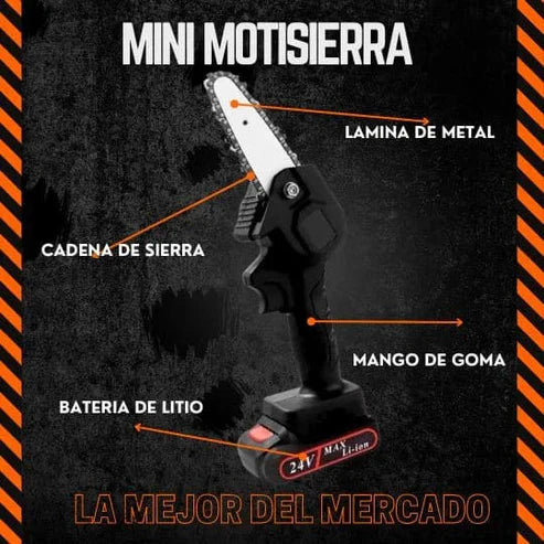 Mini Motosierra Portátil 50% de Descuento
