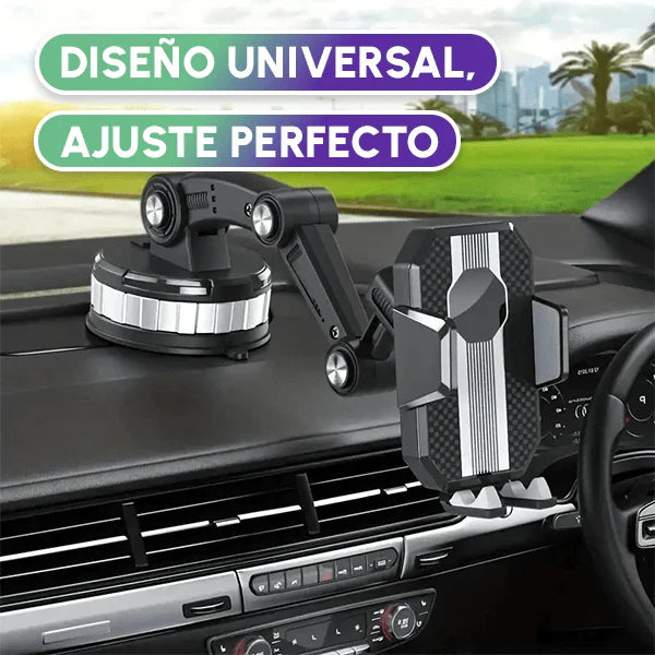 Soporte Magnético 360° - Sujeta tu Celular sin Vibraciones - Conduce Seguro y Sin Distracciones desde el Primer Día