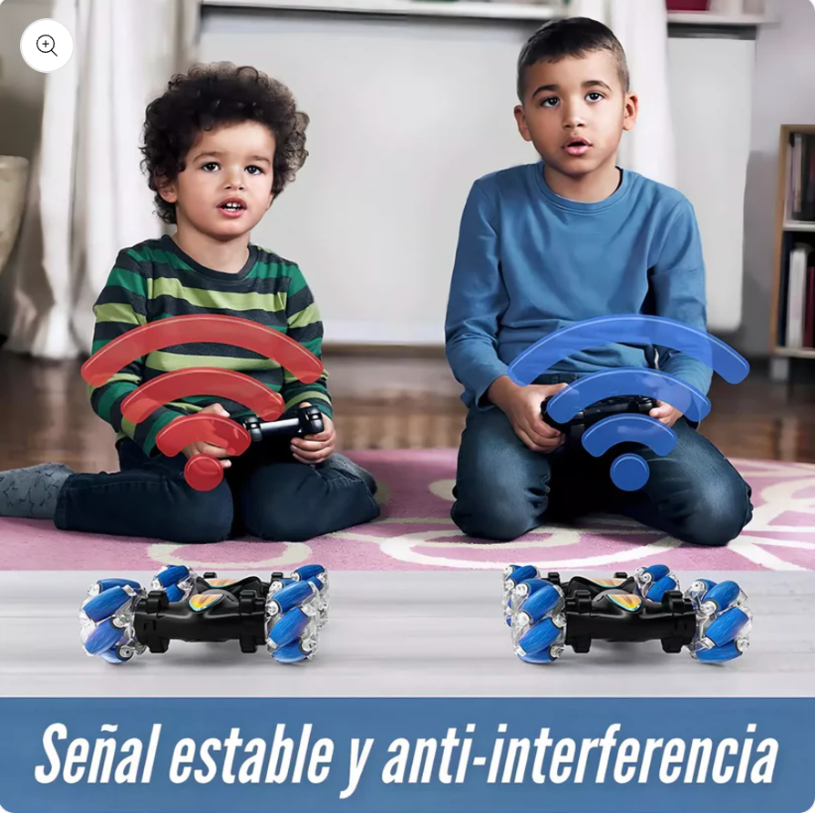 SpinMaster 360 RC Car:"Auto A Control Remoto Sensor Movimiento +Control Remoto +Control Remoto Sensor Muñeca"
