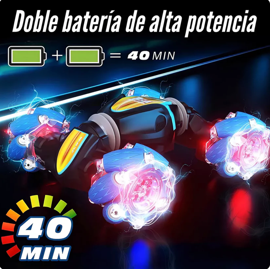 SpinMaster 360 RC Car:"Auto A Control Remoto Sensor Movimiento +Control Remoto +Control Remoto Sensor Muñeca"