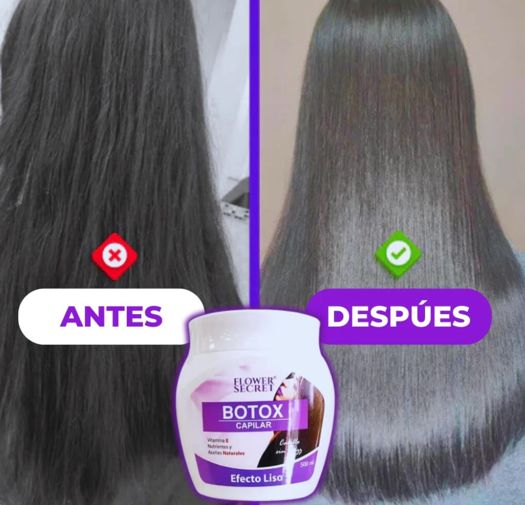 💆‍♀️Increible Botox Capilar Efecto Liso 2 X 1 💆🏻‍♀️😍
