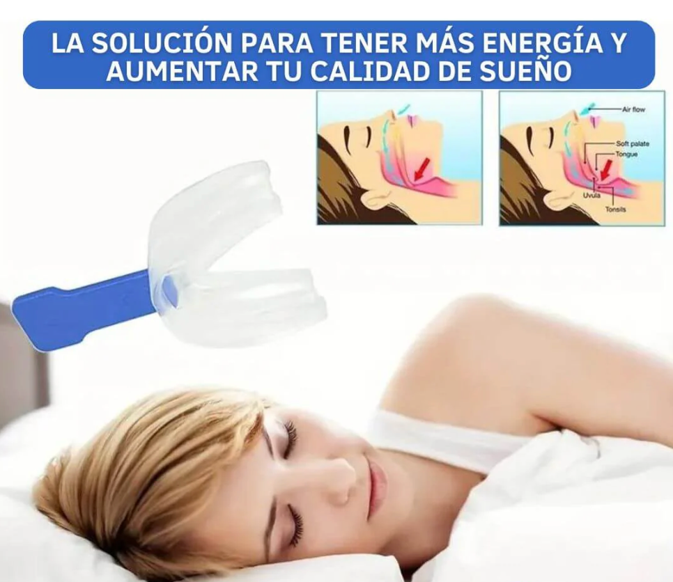 SilentGuard:"Placa Anti  Ronquido - Alivia Bruxismo y  Apnea                                       2 X 1 🎁 "!.