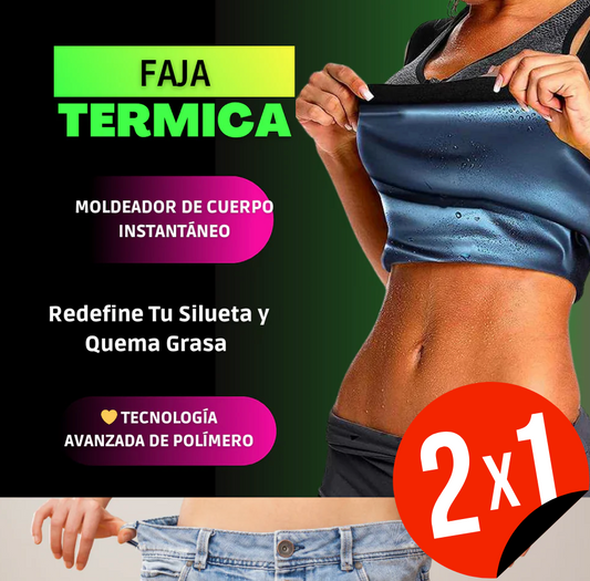 TrimFit:"Faja Térmica de Sauna Femenina 2 x 1 🎁"