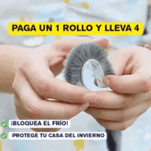 Cinta Aislante de Puertas y Ventanas - Mantén tu hogar cálido y limpio, bloqueando el frío y el polvo con facilidad-Paga 1 y Llévate 4