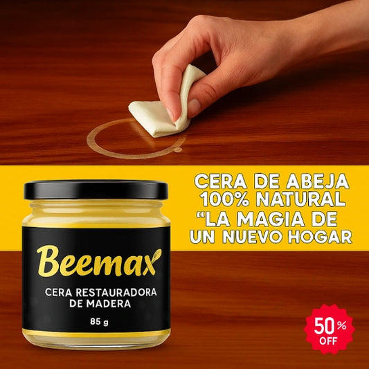 Cera Restauradora de Madera Beemax™ – Restaura y Protege – Devuelve el brillo natural de tus muebles en solo 5 minutos