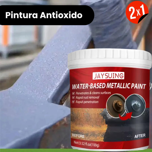Pintura Antióxido Epoxi – Sella el óxido – Protege tu metal hasta por 12 meses con una sola aplicación