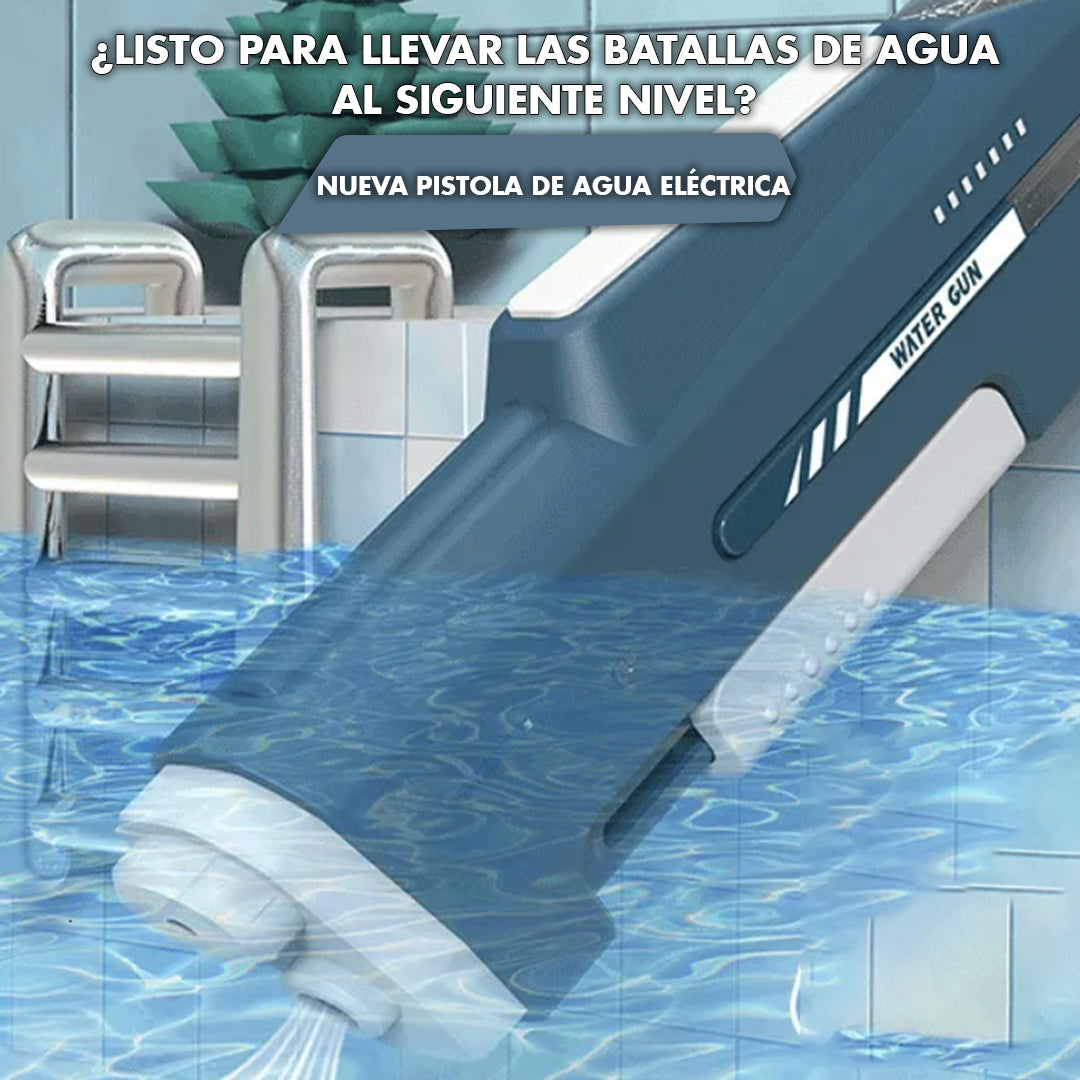 MegaSplash Pro :"Pistola De Agua Eléctrica Grande"